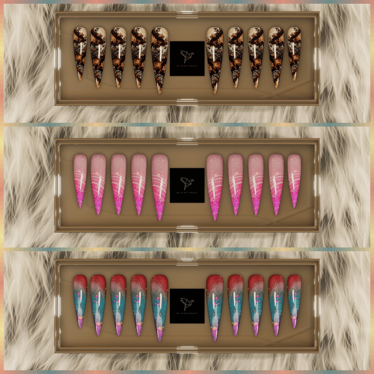 Скриншот мода Маникюр Nails Set 01